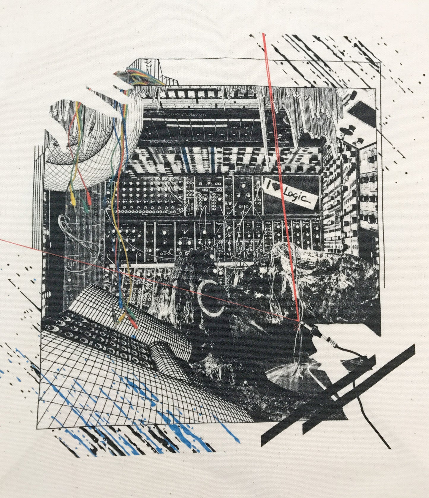 pinewaves / Logic System × 河村康輔 シンセ・コラージュ・トート